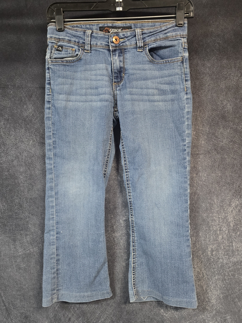Jordache Faded Light Blue Flare Kids Jeans
